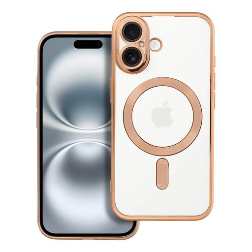 Apple iPhone 16 electro mag magsafe etui na plecki (Złoty)