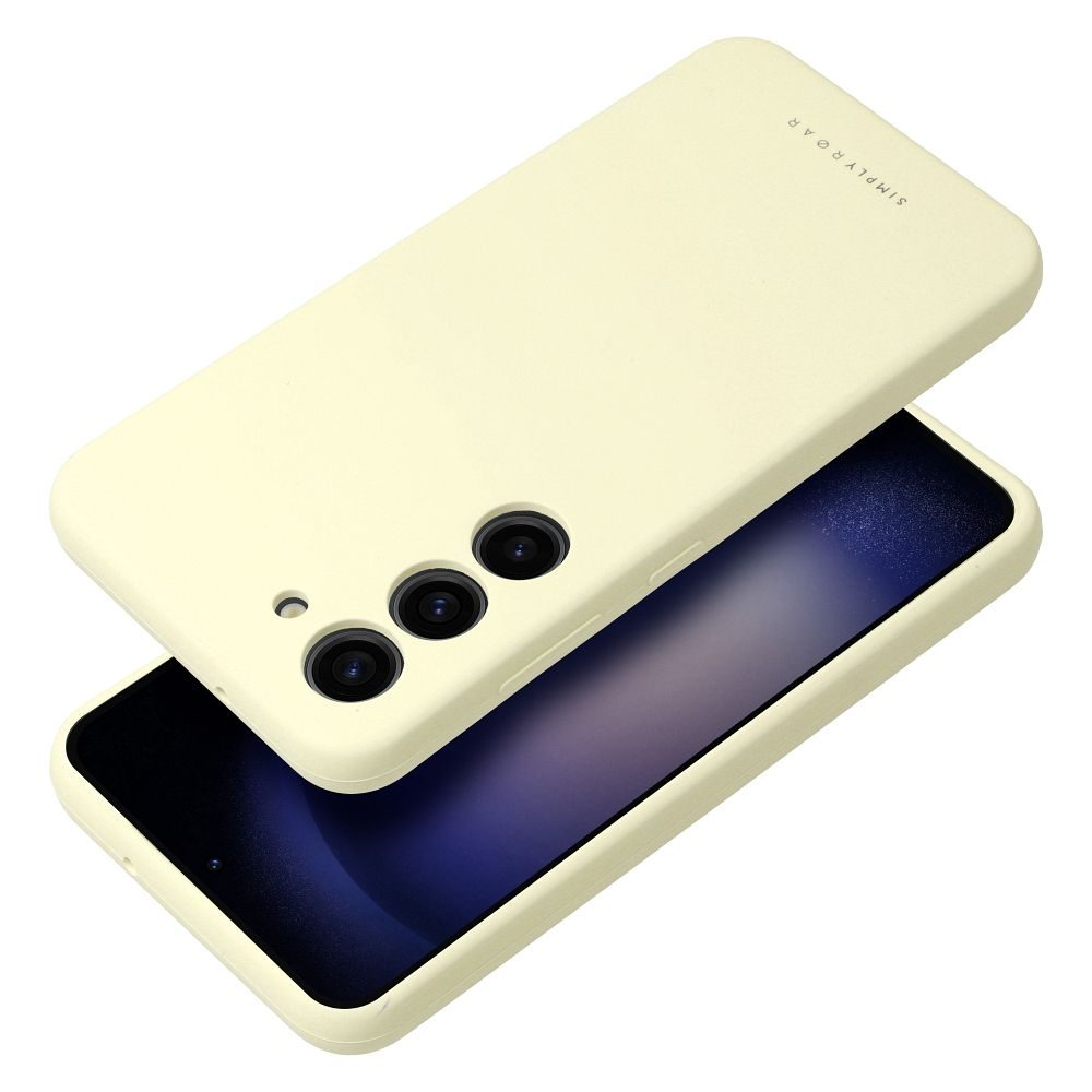 Samsung Galaxy A17 Roar Cloud skin hátlap tok (Sárga)