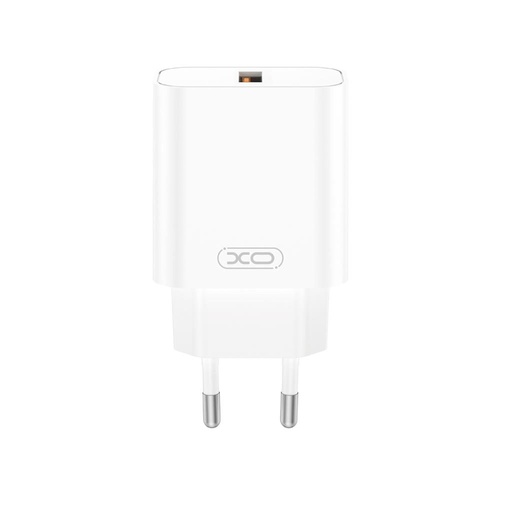 XO CE33 ścienny ładowarka 18W QC3.0 1x USB-A (Biały)