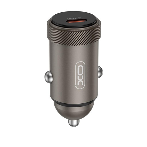 XO CC70 samochodowy ładowarka PD 30W 1×USB-C (Czarny)