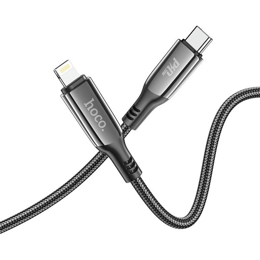 Hoco S51 lightning kabel (PD szybka ładowarka), czarny