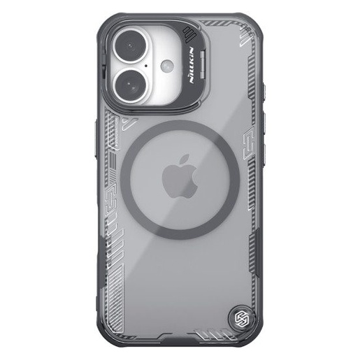 Apple iPhone 16 Nillkin Iceblade Prop camera visible magsafe etui na plecki (Czarny)