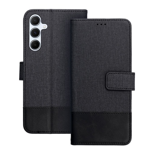 Samsung Galaxy A55 Gomma etui z klapką (Czarny)
