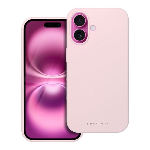 Apple iPhone 16 Roar Cloud skin etui na plecki (Jasny różowy)