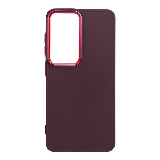 Samsung Galaxy S26 Frame silikonowy etui na plecki (Fioletowy)