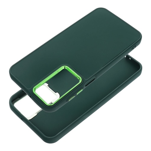 Samsung Galaxy A37 5G Frame silikonowy etui na plecki (Zielony)