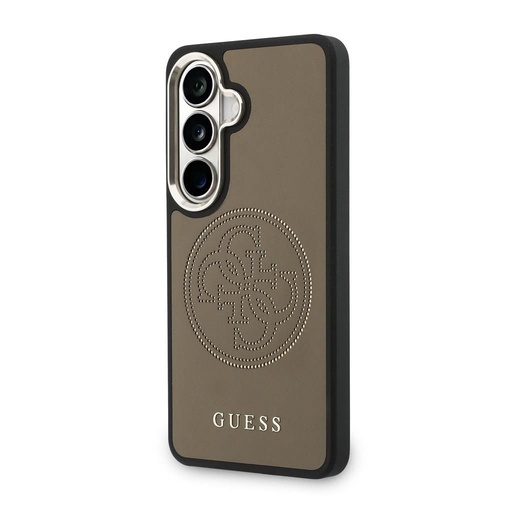 Guess PU Perforated 4G Logo Magnetic Samsung Galaxy S26 (Brązowy)