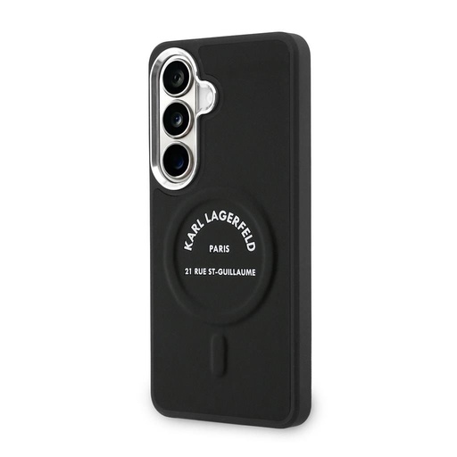 Karl Lagerfeld PU RSG Logo Magnetic Samsung Galaxy S26 (Czarny)