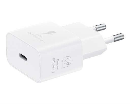 Samsung EP-T2510NWE sieciowy szybka ładowarka USB-C (Biały) - 25W