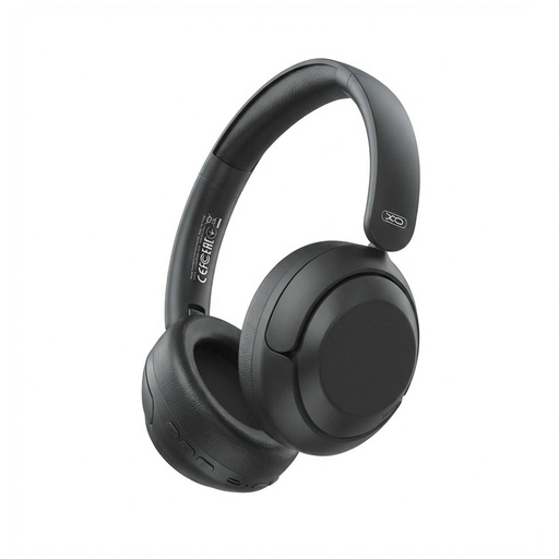XO BE60 ANC obrotowy i składany metal Bluetooth słuchawki nauszne (Czarny)