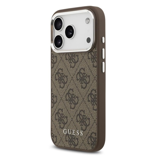 Guess 4G MagSafe etui iPhone 17 Pro (Brązowy)