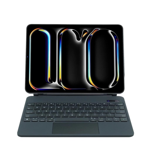 XO KB-09 inteligentny klawiatura cyfrowy z wyświetlaczem iPad 10.9/11" (Czarny) - 64 z guzikiem