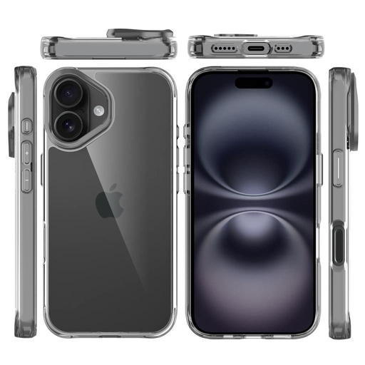 Apple iPhone 17 TOKO Apex capsule magsafe etui na plecki (Srebrny)