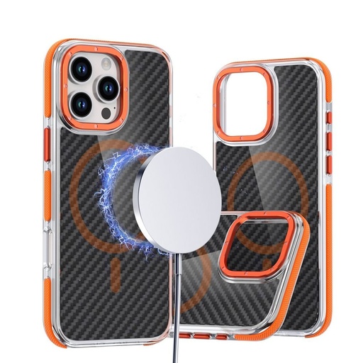 Xiaomi Redmi Note 15 Pro 5G Fiber MagSafe etui na plecki (Pomarańczowy)