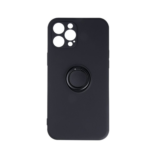 Apple iPhone 12 Pro finger grip magnetyczny etui na plecki (Czarny)