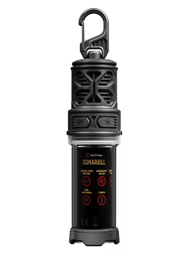 Tactical KomarKill odstraszacz komarów i LED lampa powerbank z funkcją