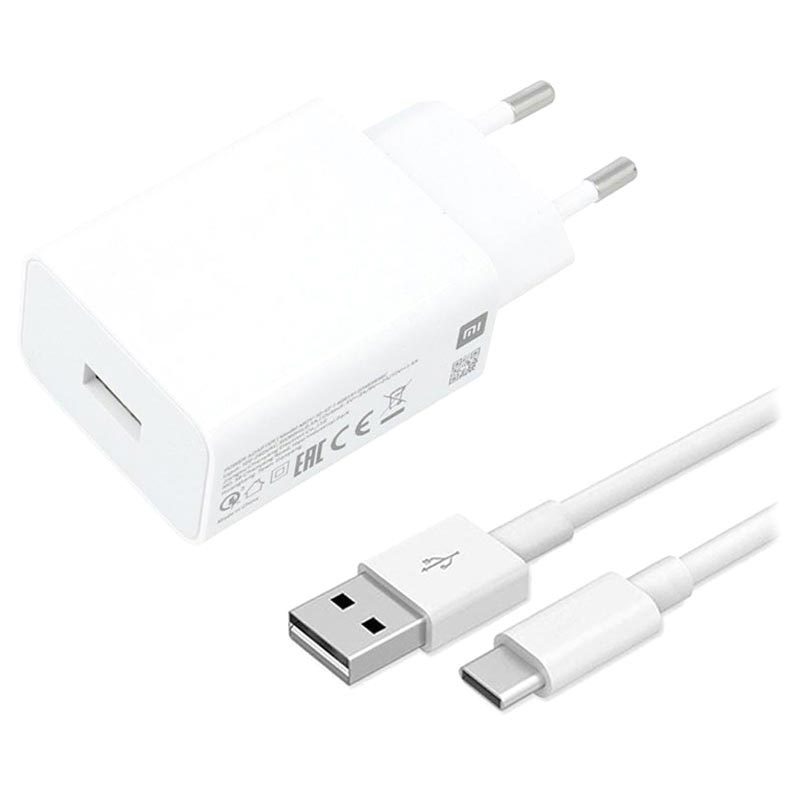 [8596311146275-bulk] Xiaomi MDY-11-EP wall fast charger type-C with cable 22.5W (White) ECO packaging