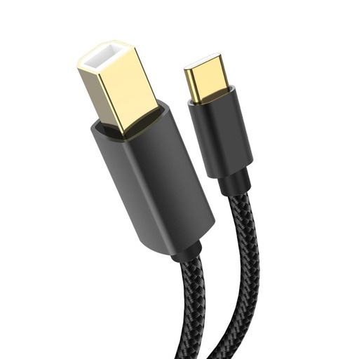 XO GB10B USB-C drukarka kabel czarny