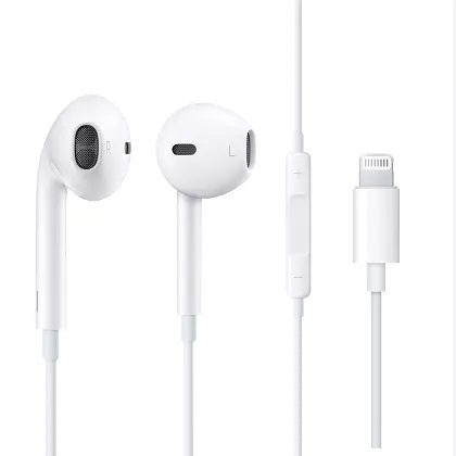 XO EP3 headset (lightning) biały