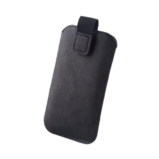 Uniwersalny rozmiar 6.2"-ig Slim Up I z uchwytem na palec etui (Czarny)
