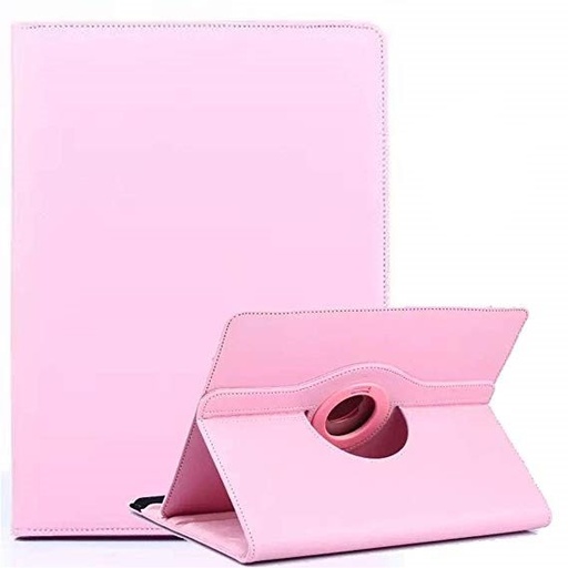 Uniwersalny rozmiar 9"-ig obrotowy tablet etui, (Różowy)
