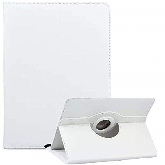 [5999094617025] Universal méret8"-ig rotatable tablet case, (White)