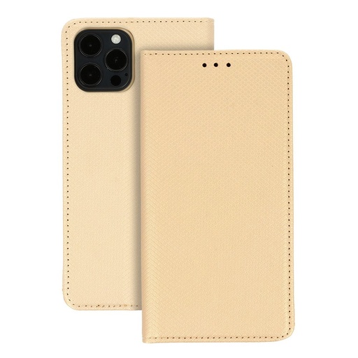 Samsung Galaxy S23 Ultra smart book magnetyczny etui z klapką (Złoty)