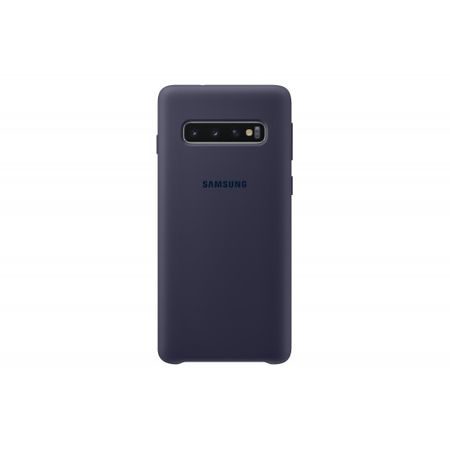 Samsung Galaxy S10+ silicone cover fabryczny etui na plecki, granatowy