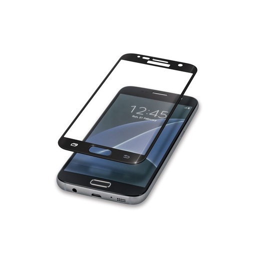 Samsung Galaxy J4+/J6+ 5D szkło hartowane pełny na ekran, przezroczysty (czarny ramka)