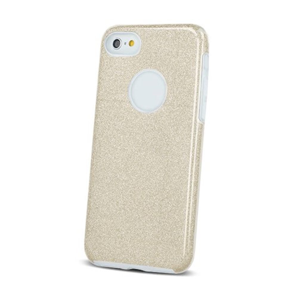 [FP039854] Samsung Galaxy J4 Plus glitter 3in1 back cover case (Gold)