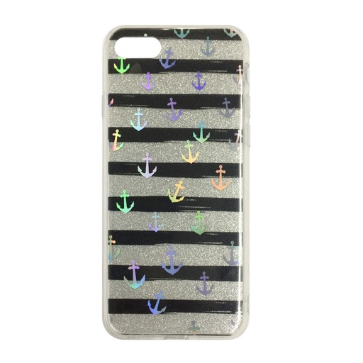 Samsung Galaxy J3 2017 fashion etui na plecki, kotwica wzór
