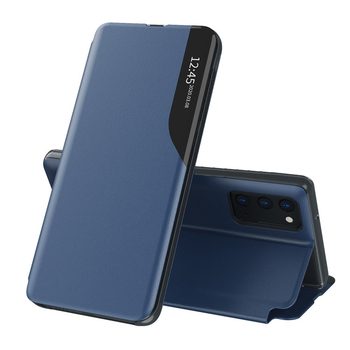 Samsung Galaxy A33 5G Smart view TPU etui z klapką (Niebieski)