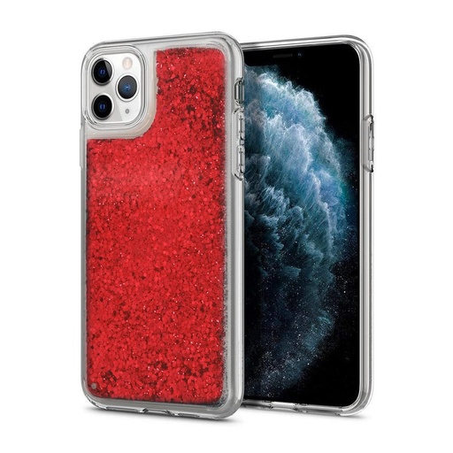 Samsung Galaxy A13 4G liquid glitter etui na plecki (Czerwony)
