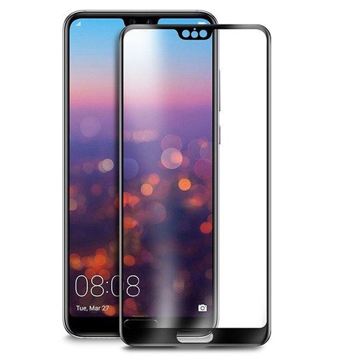 Samsung Galaxy A12 5D szkło hartowane pełny na ekran, przezroczysty (czarny ramka)