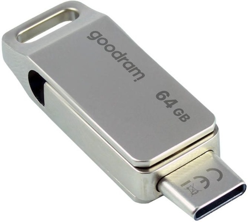ODA3 0640S0R11 64GB USB 3.2 USB-C pendrive, szary