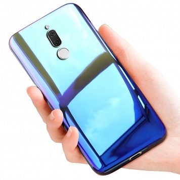 [KV-845613218915] Huawei P20 ombre back cover case (Black)