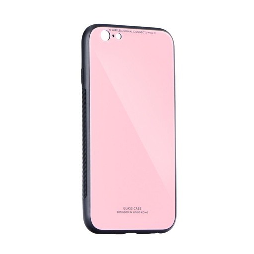 Huawei Mate 20 Pro szkło etui na plecki (Różowy)