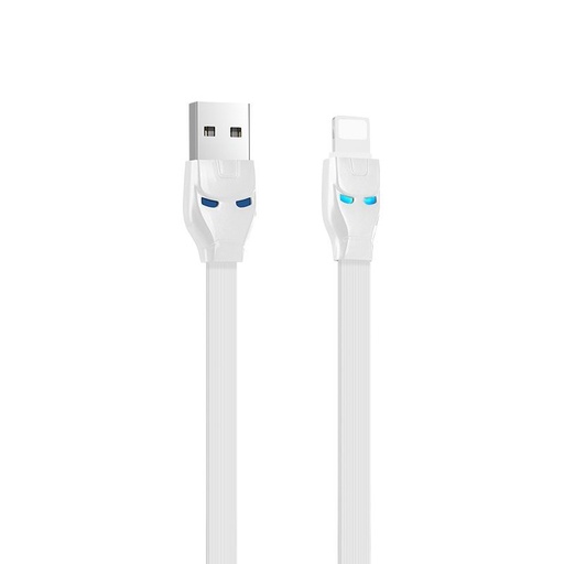 Hoco U14 lightning kabel, 2.4A, LED wskaźnik stanu, 1.2M, biały