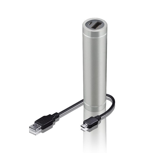Forever PB-010 2300mAh power bank, srebrny