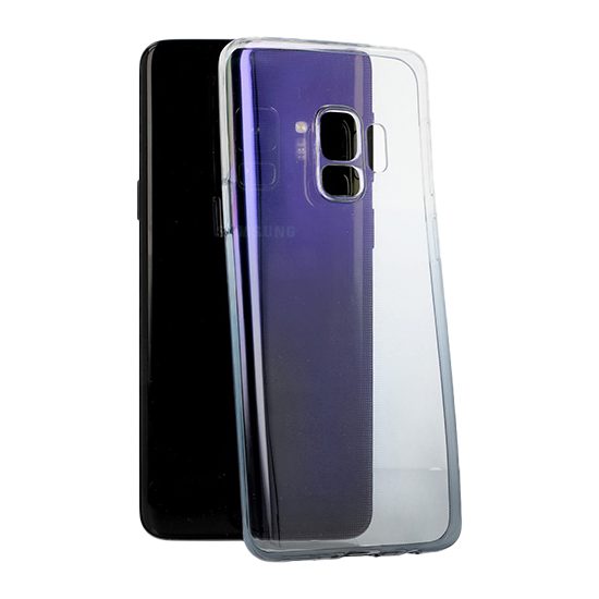 [KV-48965131685] Apple iPhone X / iPhone XS ombre back cover case (Black )