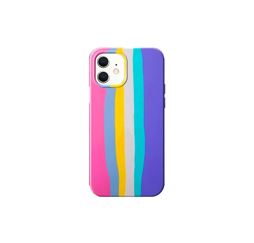 Apple iPhone 7/8/SE 2020/ SE 2022 rainbow stripes etui na plecki (wzór 2)