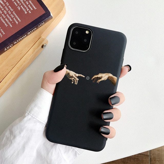 [5999094622135] Apple iPhone 7 /8/ SE2 loading back cover case (Black)