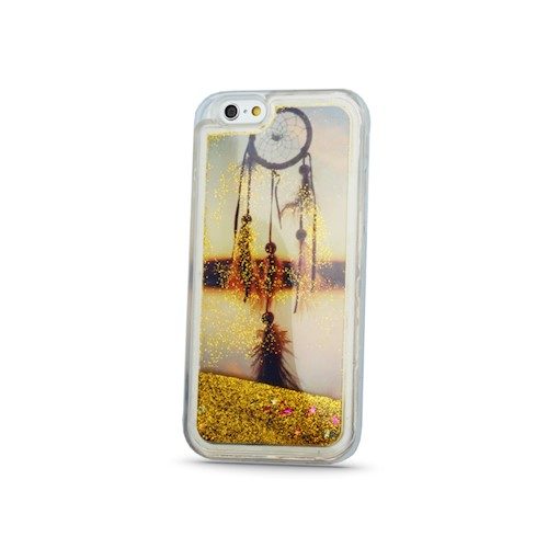 [FP022798] Apple iPhone 7 / iPhone 8 / iPhone SE 2020 / iPhone SE 2022 liquid glitter back cover case (Gold )