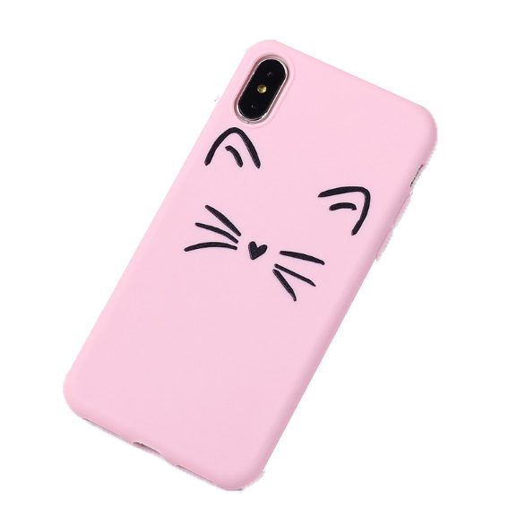 [5999094624740] Apple iPhone 7 / iPhone 8 / iPhone SE 2020 / iPhone SE 2022 fashion cute TPU back cover case (Pink)
