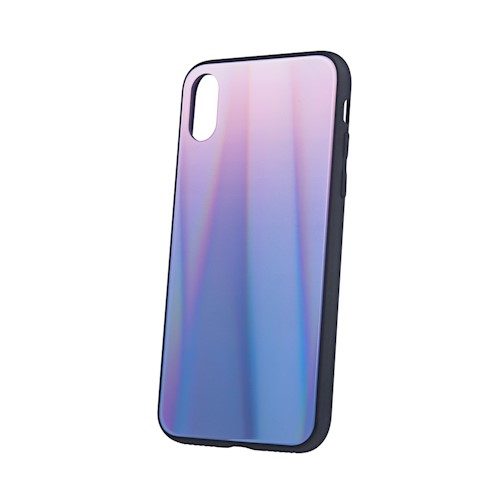 Apple iPhone 7 / iPhone 8 / iPhone SE 2020 / iPhone SE 2022 aurora glass etui na plecki (Brązowy - Czarny)
