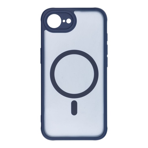 Apple iPhone 16e Full matte mag magsafe etui na plecki (Niebieski)