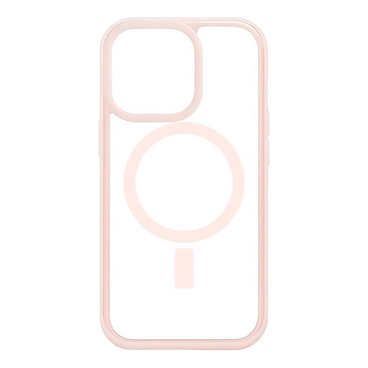 [5900080620336] Apple iPhone 15 Anti shock MagSafe 1,5mm back cover case (Pink)