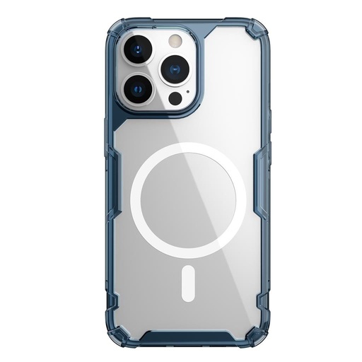 Apple iPhone 13 Pro Max Nillkin Nature Pro MagSafe etui na plecki (Niebieski)