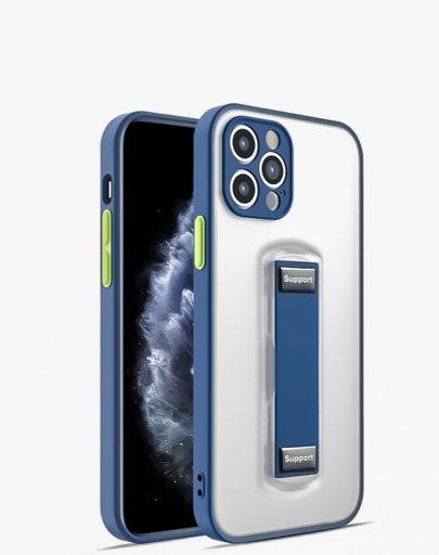 Apple iPhone 12 z podpórką etui na plecki (Niebieski)