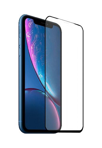 Apple iPhone 12 Pro Max 5D szkło hartowane pełny na ekran, przezroczysty (czarny ramka)